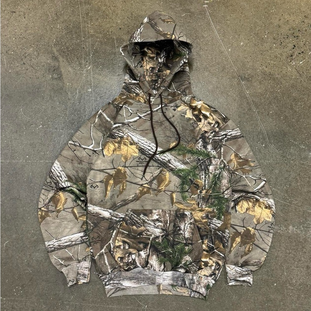 Vintage Style Real Tree Camo Russell Hoodie